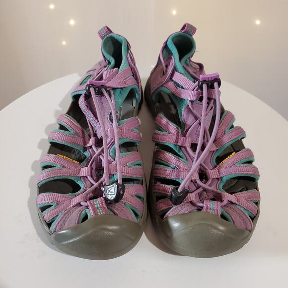 Keen Whisper 4 Waterproof Hiking Outdoor Sandals Womens Size 5 Purple Activewear - Picture 3 of 12